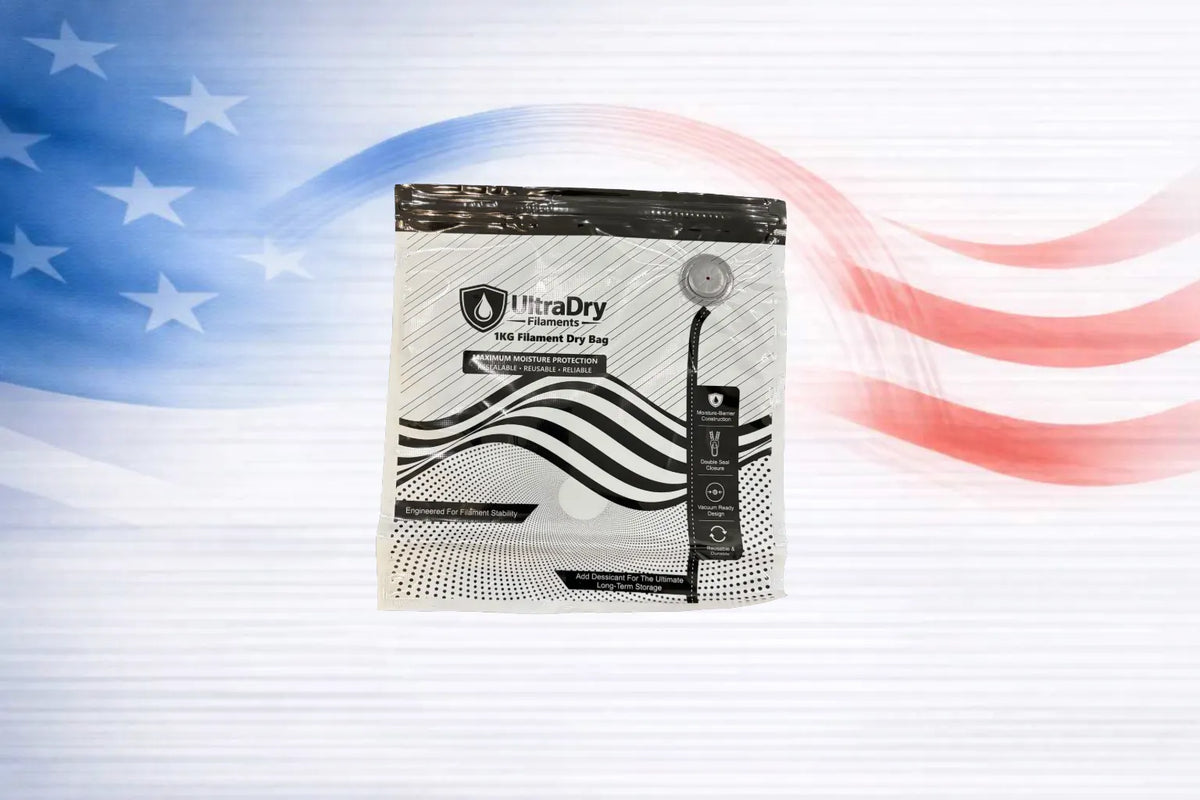 UltraDry Filament Dry Bag— Optional Vacuum Seal Protection