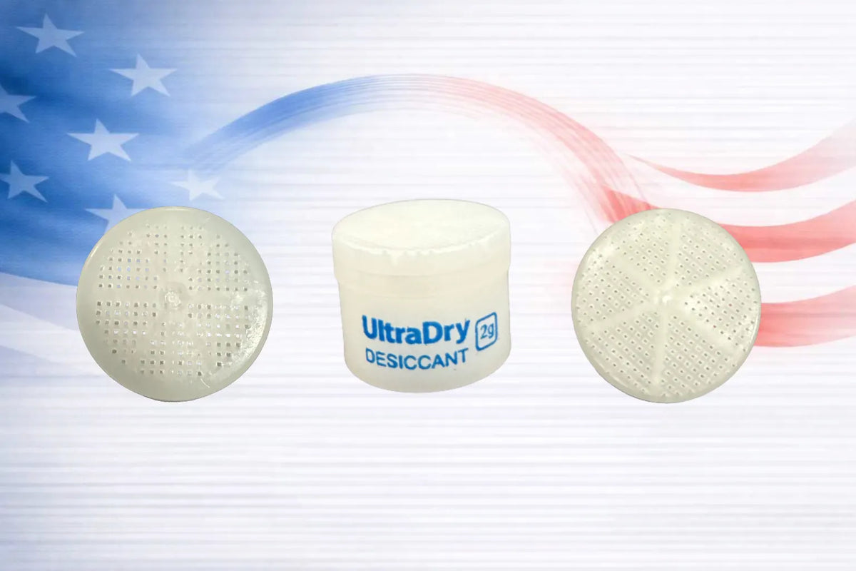 UltraDry 2g Desiccant Canisters — Reliable Moisture Control for Every Storage Setup