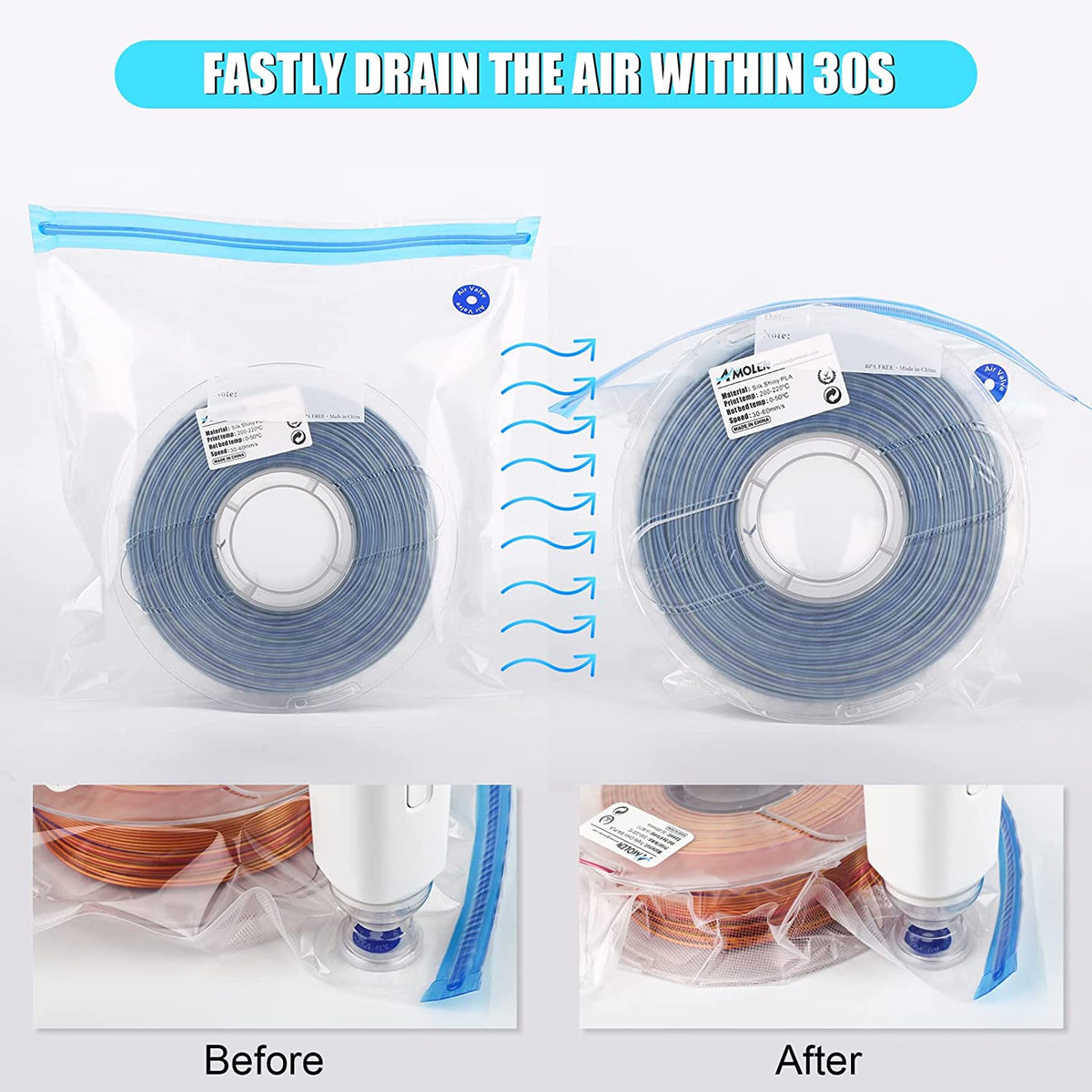 Vacuum Filament Storage Kit