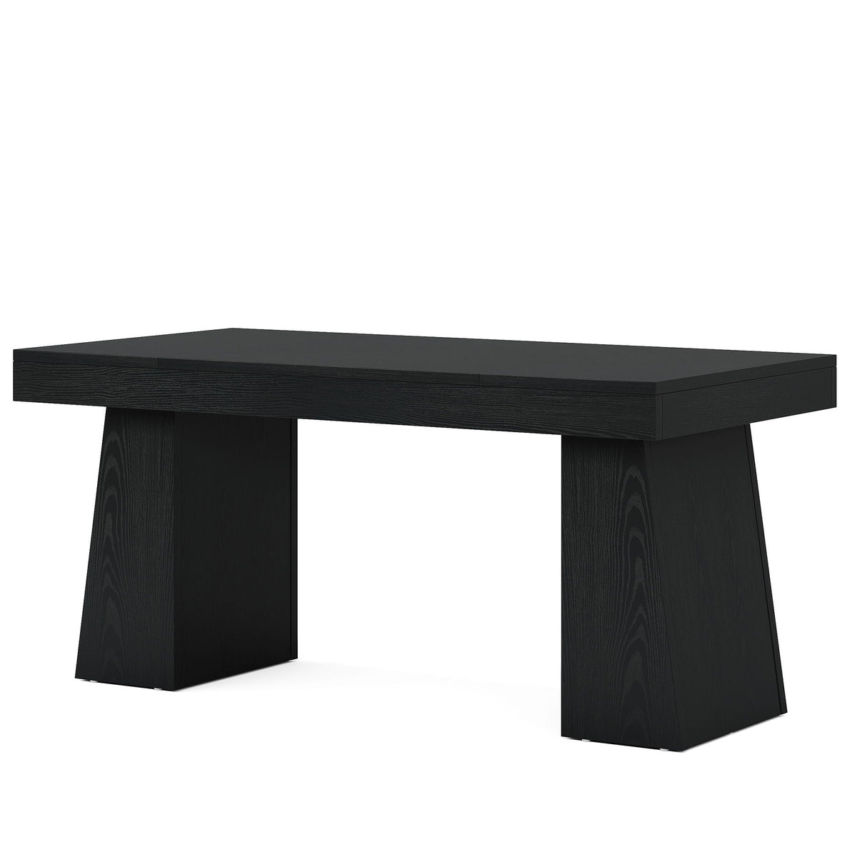 Executive Desk, Workstation With Double Trapezoid Base