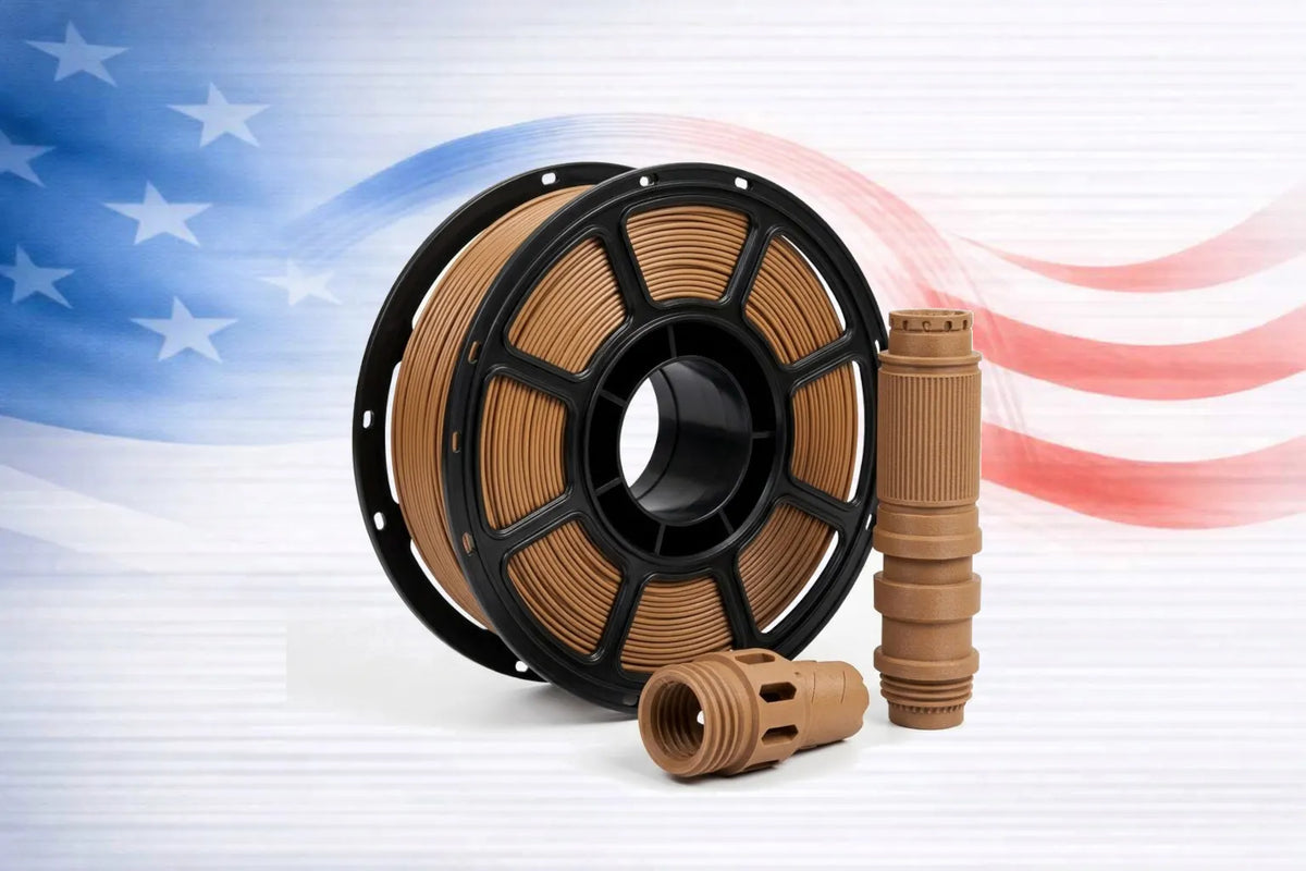 Glass Fiber Desert Tan 1KG PETG-GF Filament