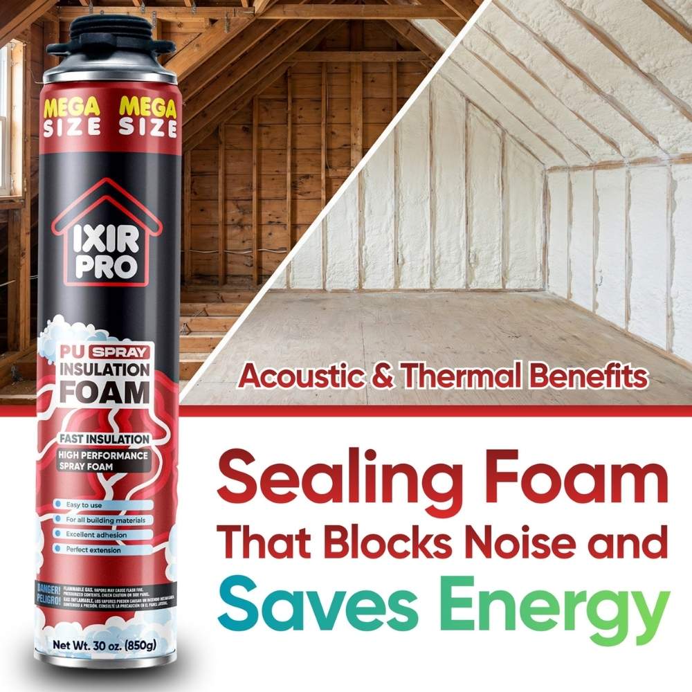 Spray Foam Insulation Kit - 30oz Complete DIY Insulation