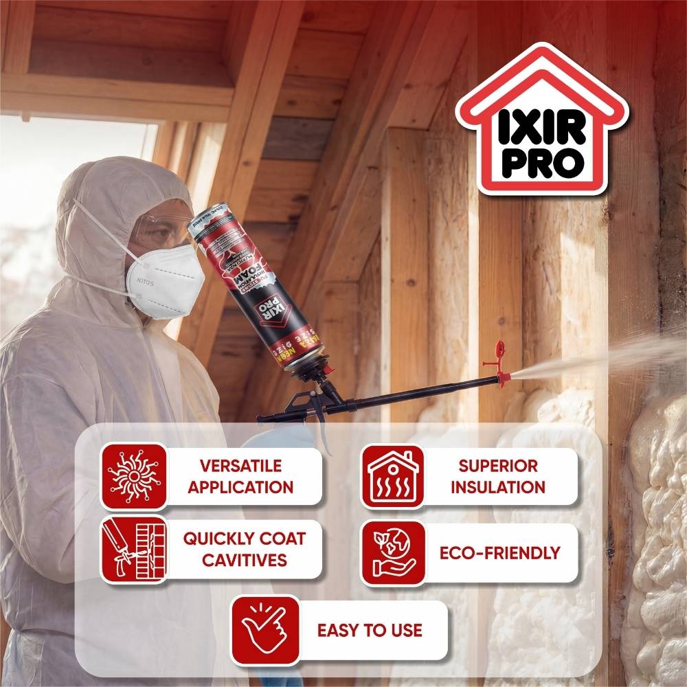 Spray Foam Insulation Kit - 30oz Complete DIY Insulation