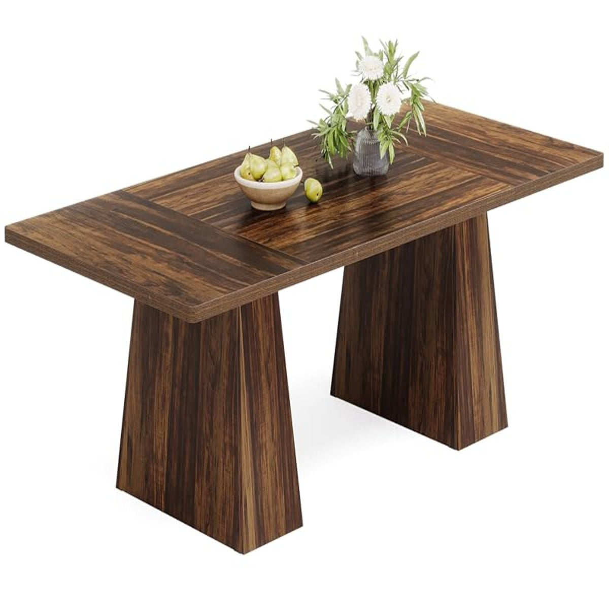 Executive Desk, Workstation With Double Pedestal For Home Office