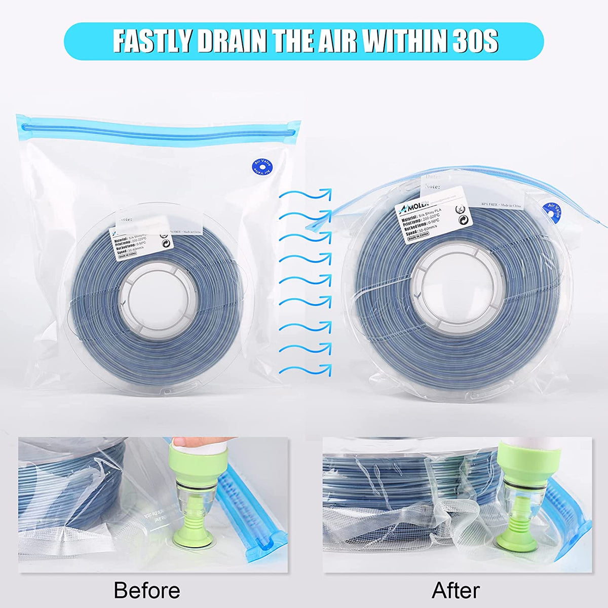 Vacuum Filament Storage Kit