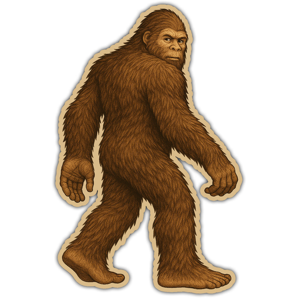 Bigfoot Sticker