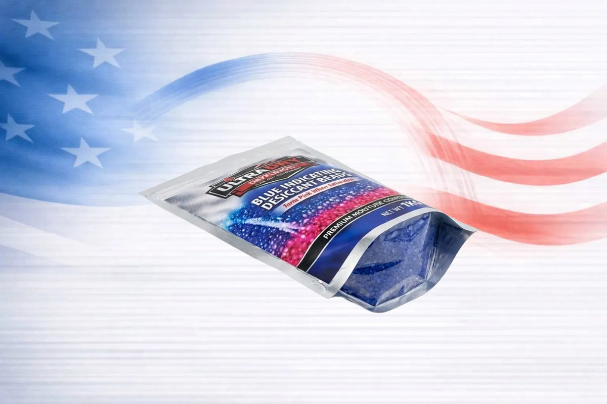 UltraDry 1KG Blue Indicating Desiccant Bag — Extra‑Large Reusable Moisture Control