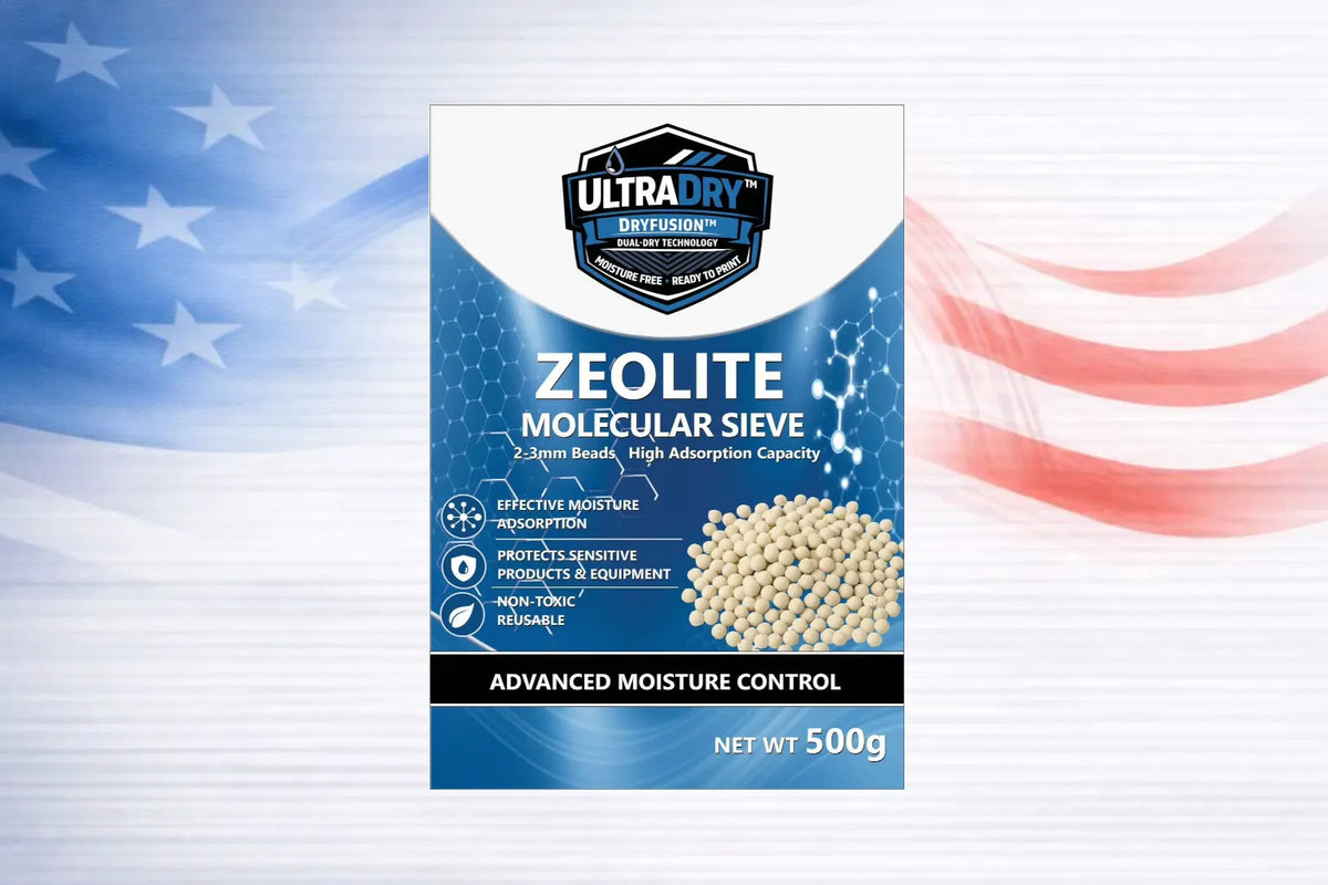 UltraDry 500g Zeolite Moisture Sieve — Large‑Format Reusable Moisture Control