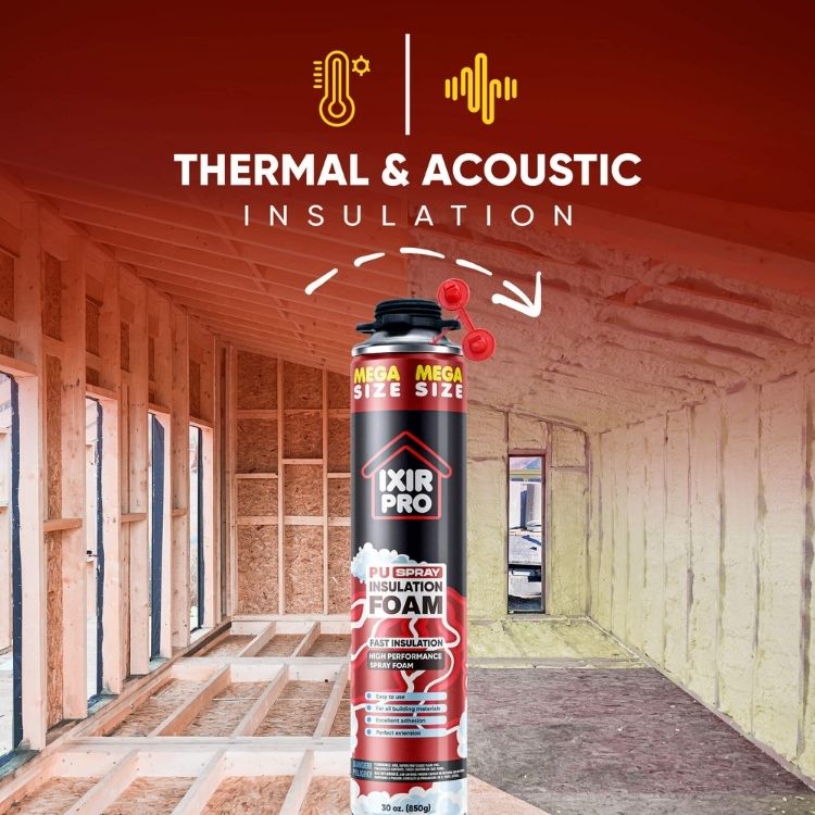Spray Foam Insulation Kit -  30oz Complete DIY Insulation