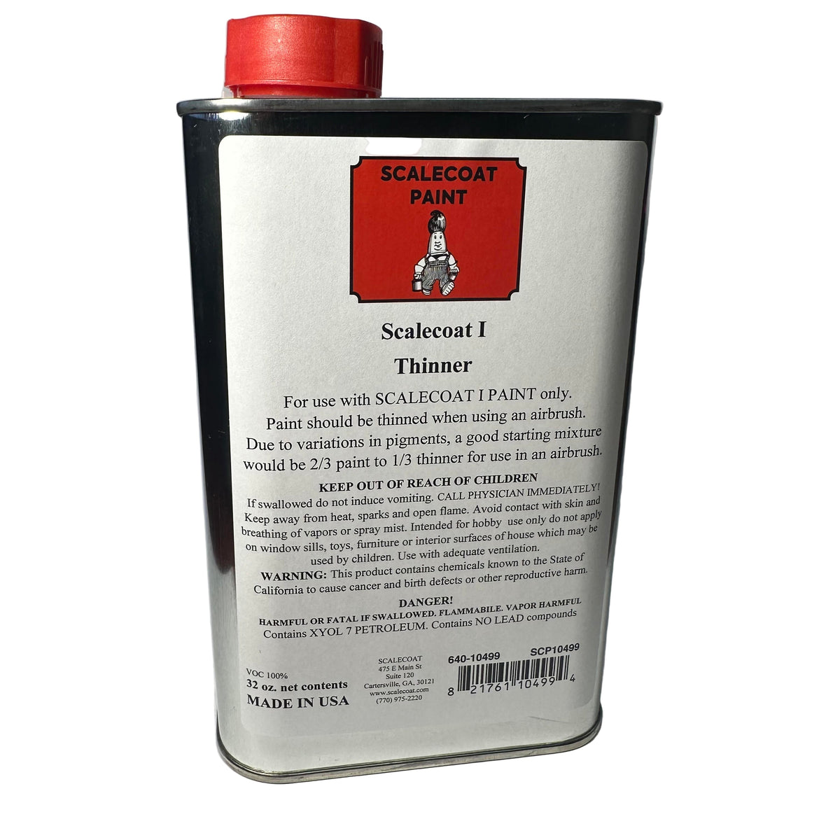 Scalecoat I Thinner 32oz Can - 10505